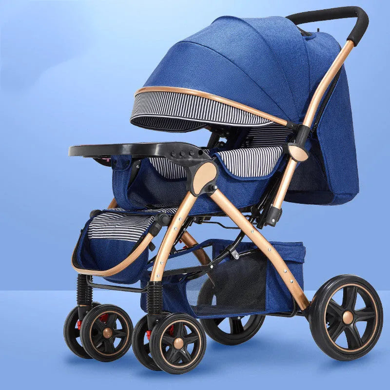 Baby strollers are lightweight and easy to fold