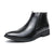 High-top Leather Shoes Men's Side Zipper British Working Wear Ankle Boots - Enfance-Heureuse