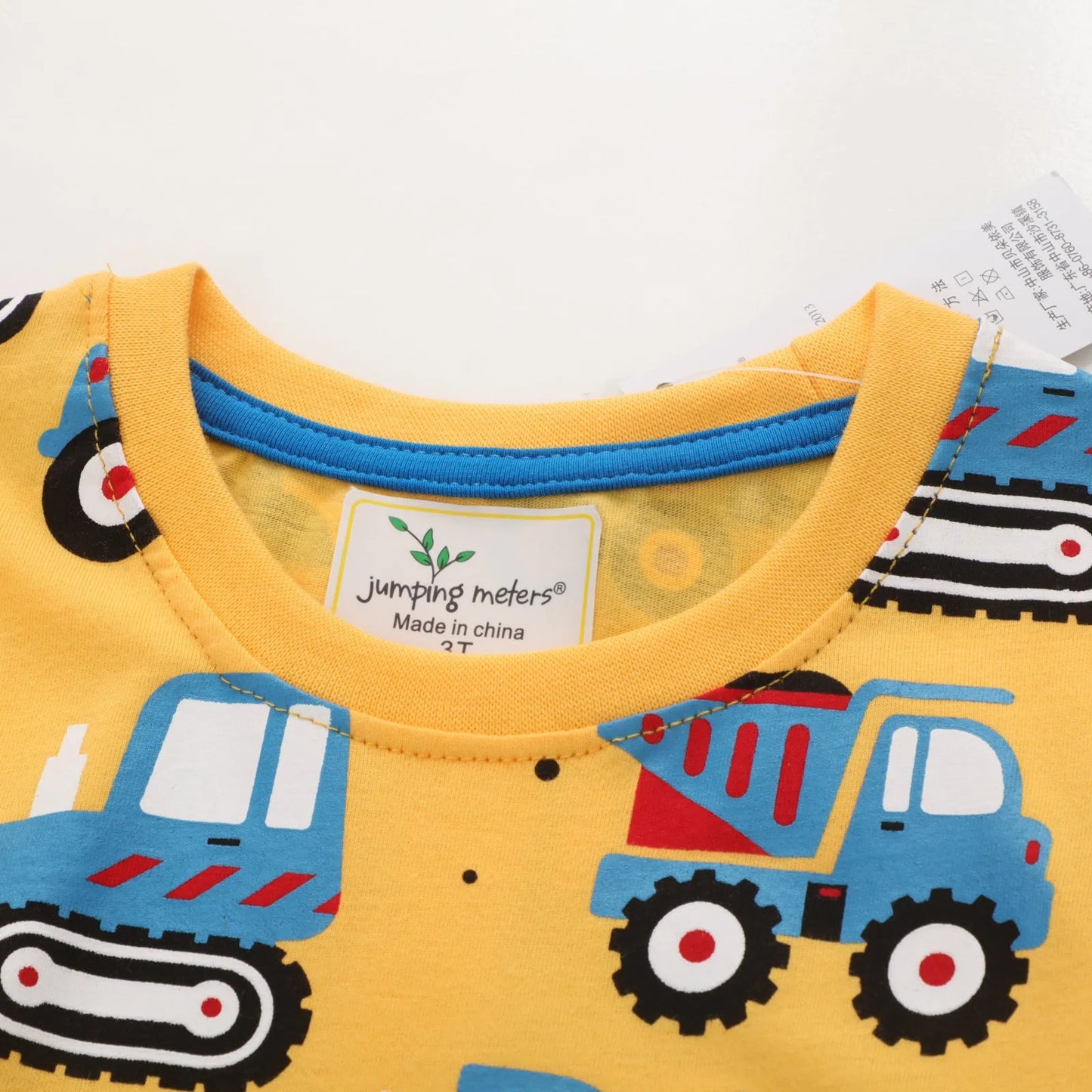 Boys' Creative Cartoon Print Short Sleeves