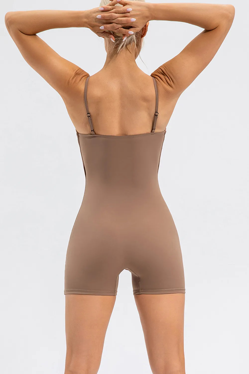 Spaghetti Strap Round Neck Romper - Enfance-Heureuse