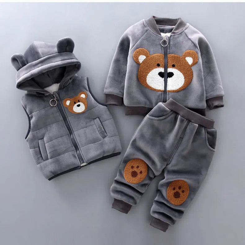 Children's Clothing Baby Three Piece Set