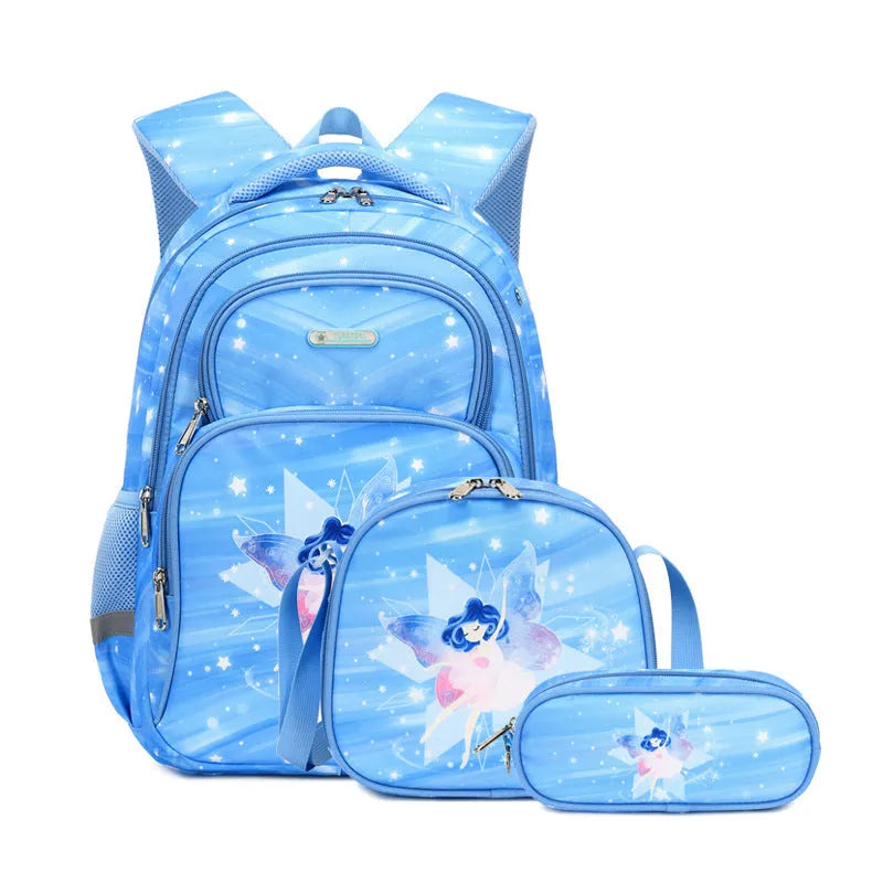 Primary School Student Schoolbag Boys Stylish And Lightweight Grade 1-3 Children Backpack