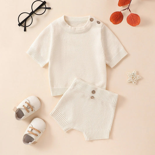 Children's Leisure Knitting Suit - Enfance-Heureuse