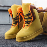 Fall Winter Men High-top Martin Boots - Enfance-Heureuse