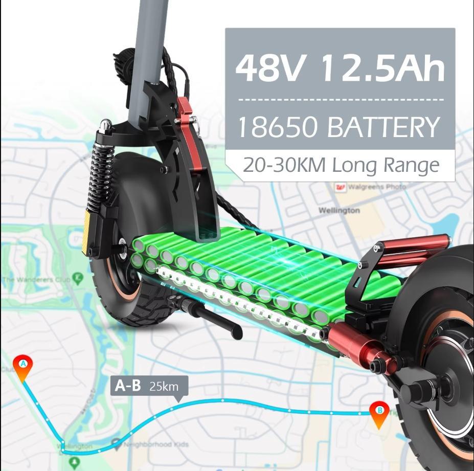 EU USA Oakda A1 Two-wheeled Folding Shared Scooter Electric Travel Scooter - Enfance-Heureuse