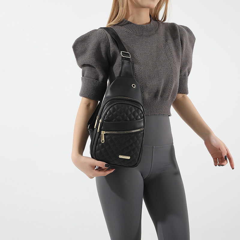 Storage Bag & Travel Bag Small Sling Bag Crossbody Chest Shoulder Water Resistant Sling Purse One Strap Travel Bag For Men Women Boys With Earphone Hole - Enfance-Heureuse