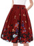 European And American Vintage Printed Floral Skirt - Enfance-Heureuse
