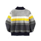 Fleece Sweater Cotton Jacket Children's Cardigan Knitwear Boys Pure Cotton - Enfance-Heureuse