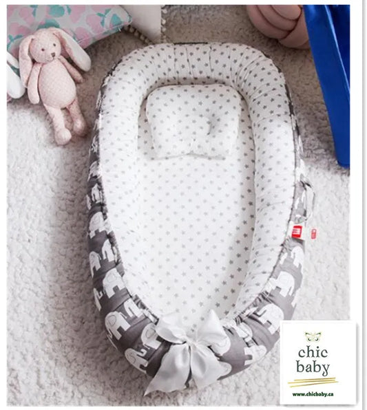 Bébé Amovible Et Lavable Lit Berceau Berceau Portable Voyage Lit Pour Enfants Infantile Enfants Coton Berceau - Enfance-Heureuse