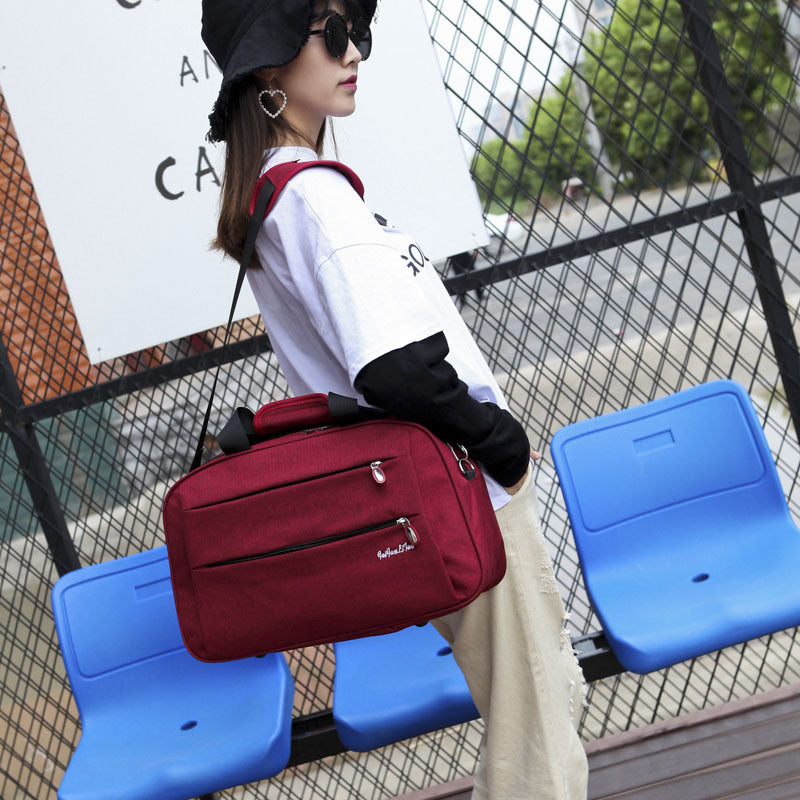 Men's Travel Bag Portable Sports Fitness Folding Waterproof - Enfance-Heureuse