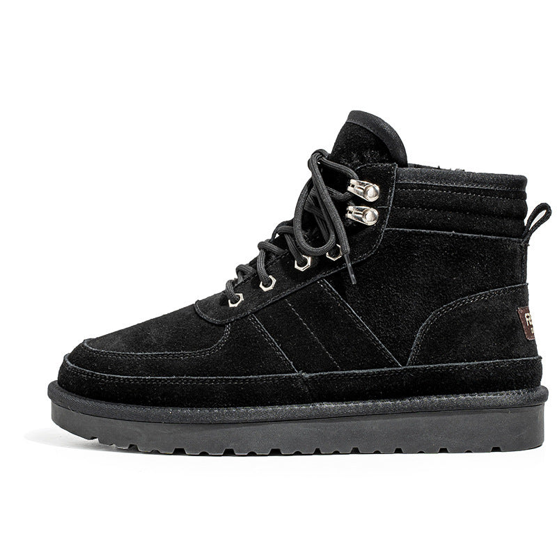 Autumn And Winter Snow Boots Men's Warm Thickened